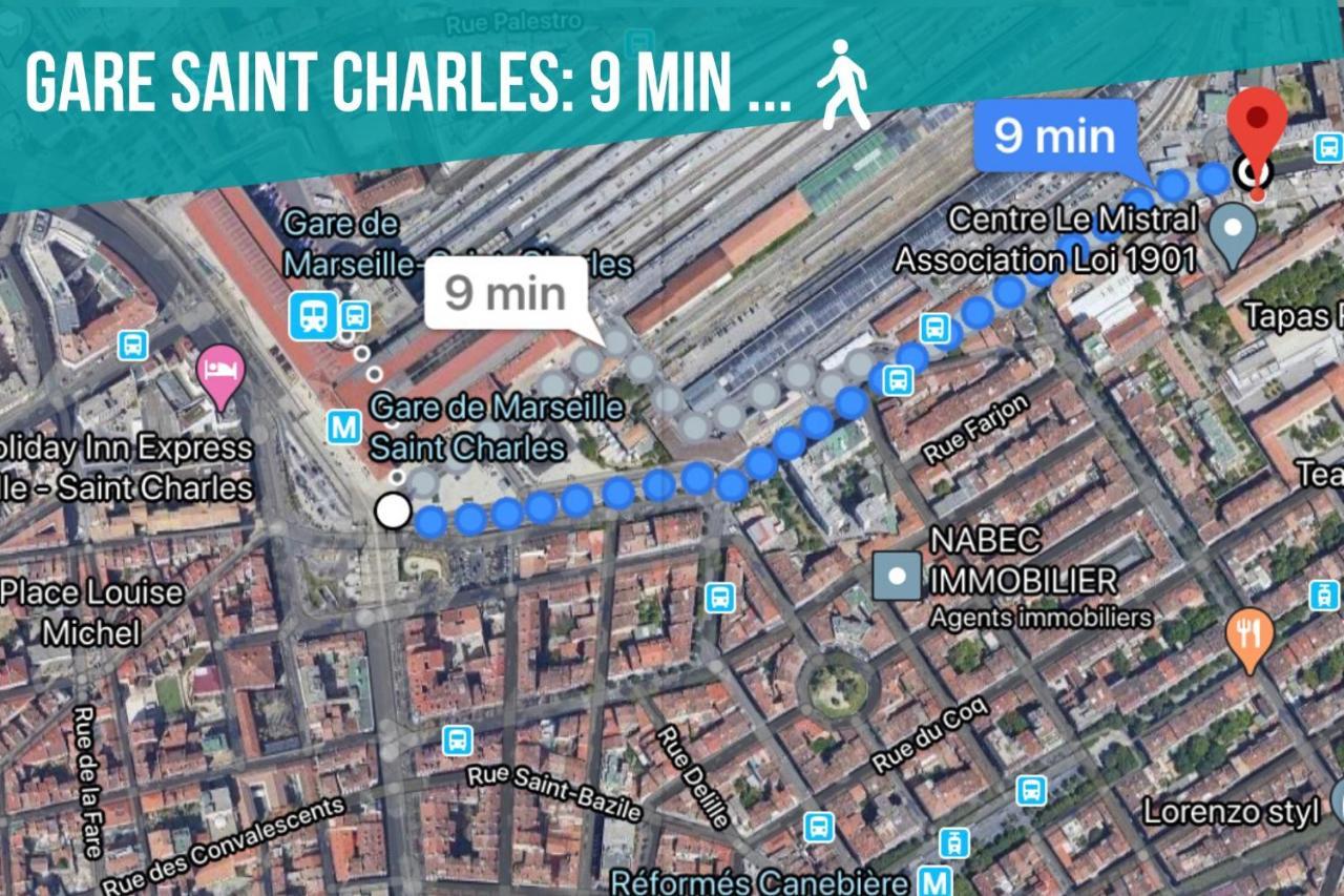 5 Minutes Saint Charles Apartment Marseille Exterior photo